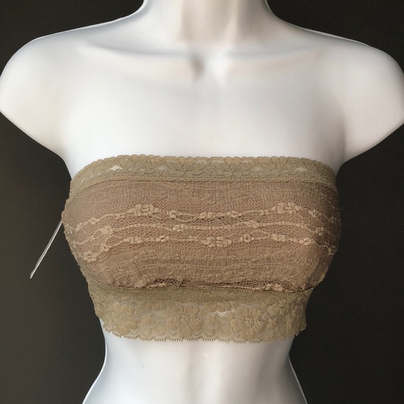 NEW Free People Nude Bandeau - Picture 1 of 3